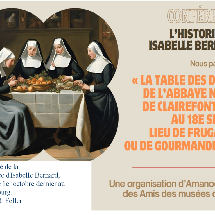 Conférence de Isabelle Bernard au Bardenbourg